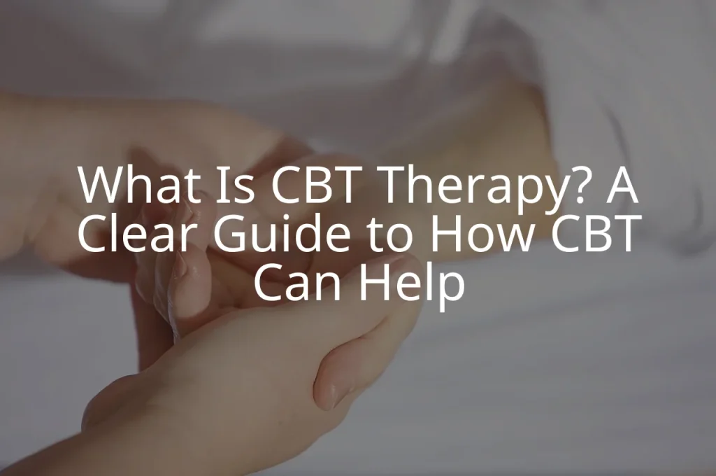 what is cbt therapy image 1